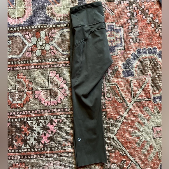 Lululemon Fast & Free Crop II *Nulux 19"
Dark Olive - Picture 5 of 7
